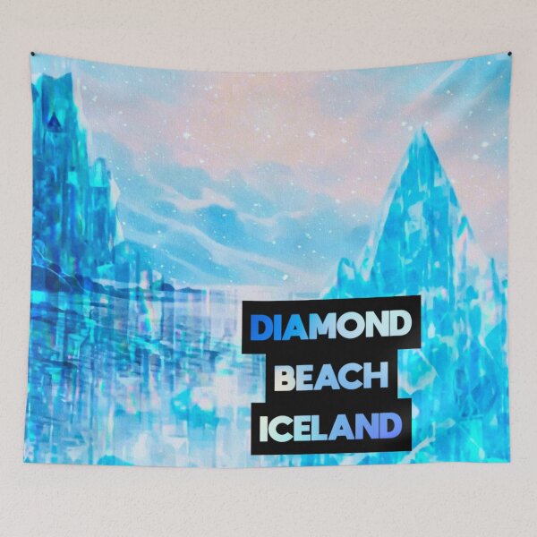 Item preview, Diamond Beach Iceland designed and sold by asanaworld.