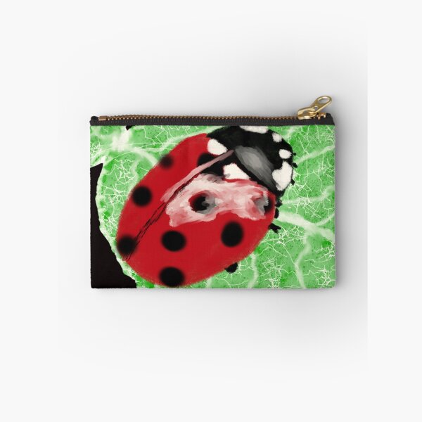 Item preview, Watercolor: Ladybug On Leaf  designed and sold by TaraTs.