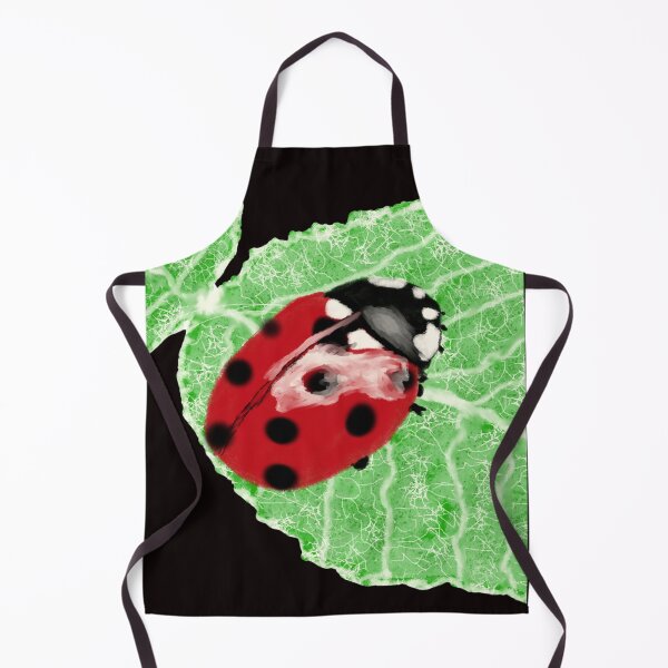 Item preview, Watercolor: Ladybug On Leaf  designed and sold by TaraTs.