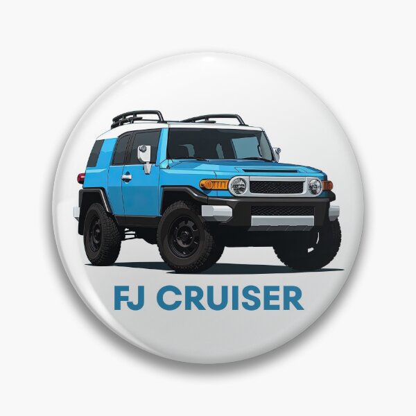 Item preview, FJ Cruiser Overlander in Light Blue designed and sold by blackdogshop.