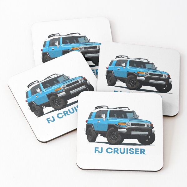 Item preview, FJ Cruiser Overlander in Light Blue designed and sold by blackdogshop.