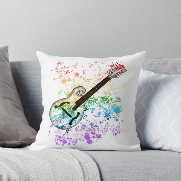 Item preview, Mandolin Mandolinist Rainbow Colours Folk Musician designed and sold by doodlerob.