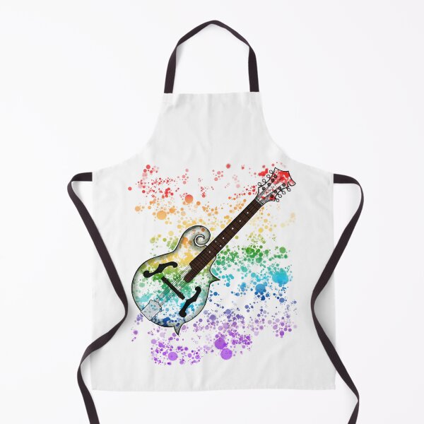 Item preview, Mandolin Mandolinist Rainbow Colours Folk Musician designed and sold by doodlerob.