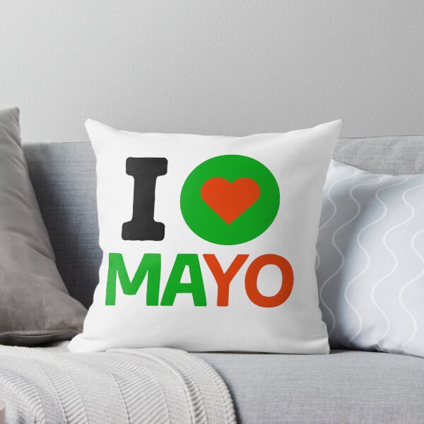 Item preview, I love Mayo County - Green & Red designed and sold by Kondi-Art.