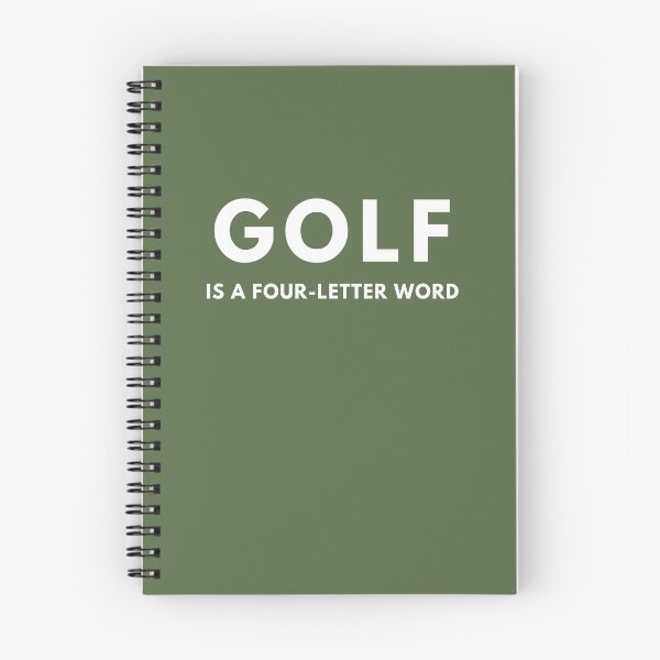 Item preview, Golf is a Four Letter Word designed and sold by PoppyDesignCo.