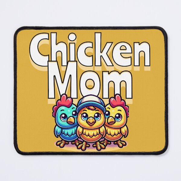 Item preview, Chicken Mom Cute Cartoon Chicks designed and sold by wheresthekarma.