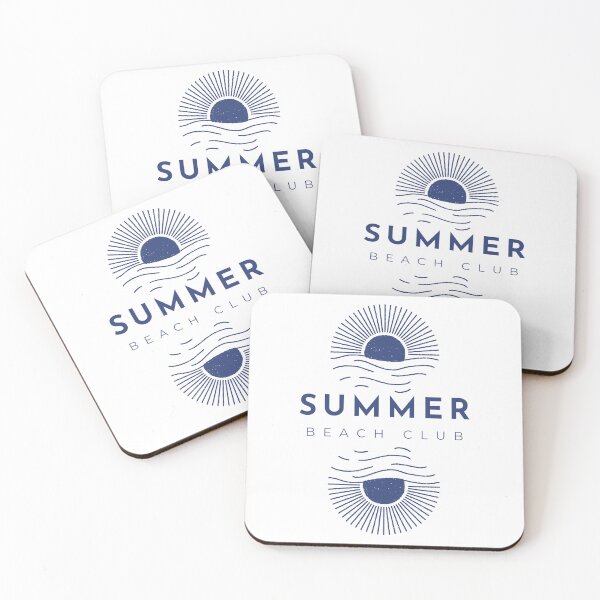 Item preview, Summer Aesthetic Blue Beach Club designed and sold by ElizabethCoelho.