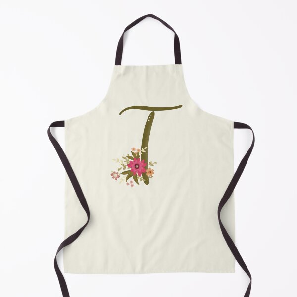 Item preview, Vintage Bouquet Floral Initial - T designed and sold by Willow & Grace Designs.