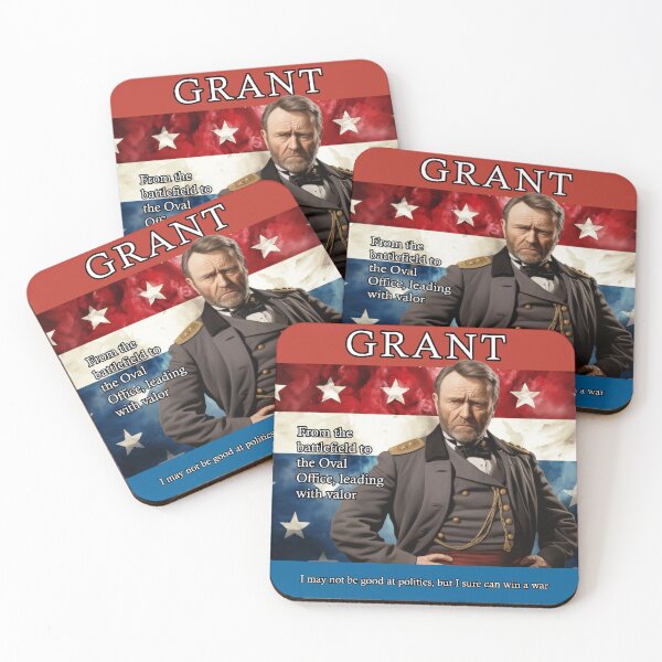 Item preview, Ulysses Grant Electoral Poster designed and sold by Static-Panda.