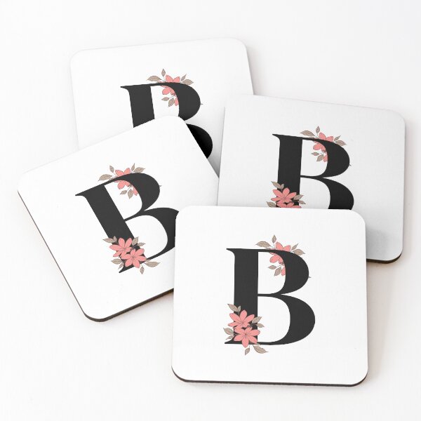 Item preview, Floral Initial letter B designed and sold by Tenzeelaat.