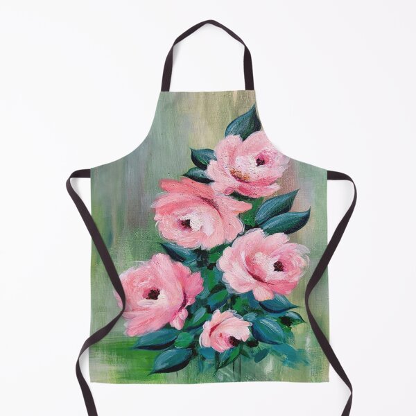 Item preview, Pink roses original painting  designed and sold by norascorner.