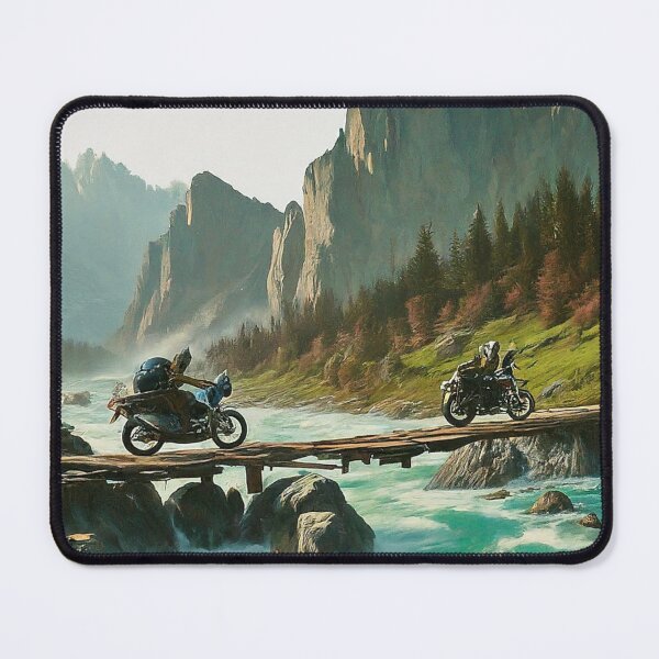 Item preview, Adventure with Motorcycle designed and sold by TwoWheelsShop.