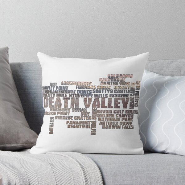 Item preview, Death Valley Word Art designed and sold by RickyBarnard.