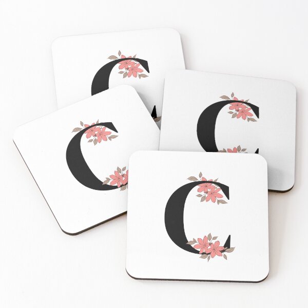 Item preview, Floral initial letter C designed and sold by Tenzeelaat.