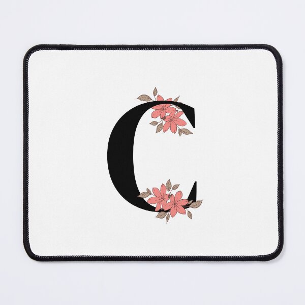 Item preview, Floral initial letter C designed and sold by Tenzeelaat.