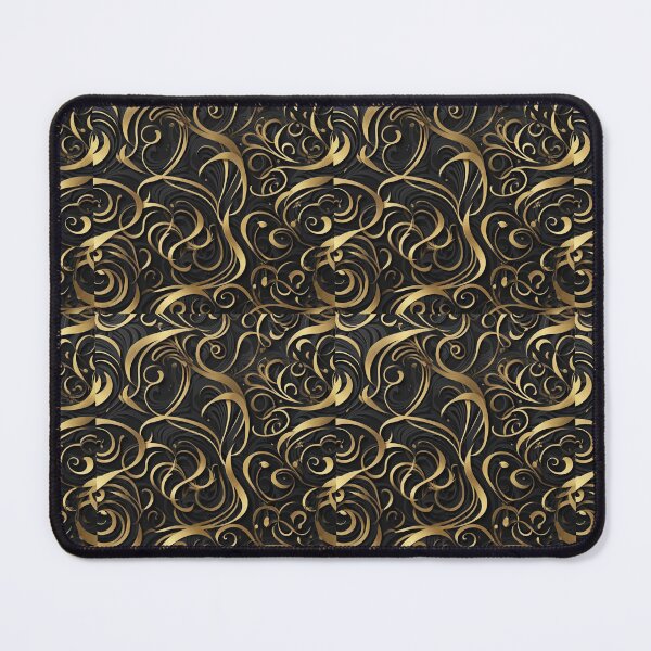 Item preview, Black And Gold Pattern designed and sold by Burkae.
