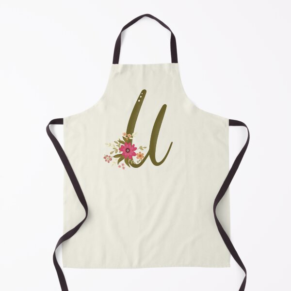 Item preview, Vintage Bouquet Floral Initial - U designed and sold by Willow & Grace Designs.