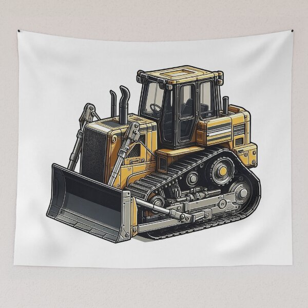 Item preview, Strong bulldozer T-Shirt designed and sold by soul-print21.