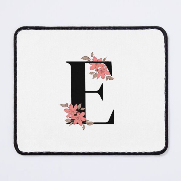 Item preview, Floral initial E designed and sold by Tenzeelaat.