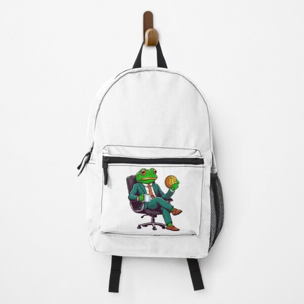 Item preview, Business Frosch thinks about his next investment designed and sold by CryptoFunMerch.