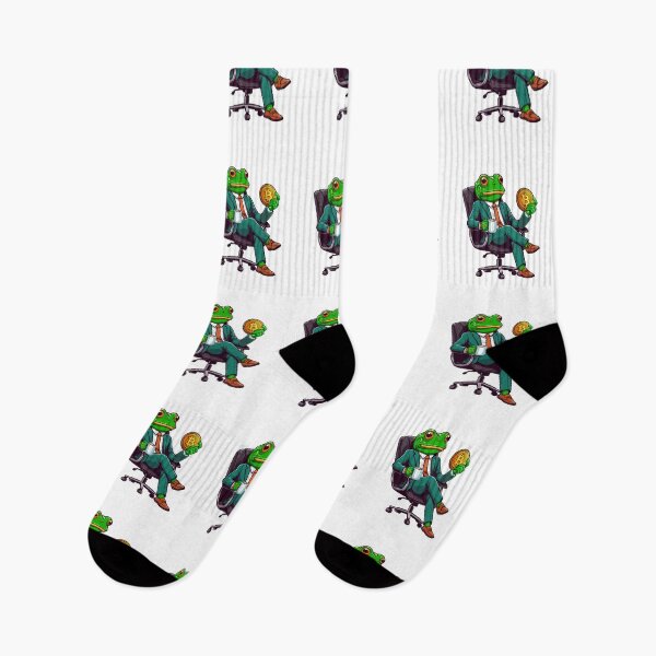 Item preview, Business Frosch thinks about his next investment designed and sold by CryptoFunMerch.