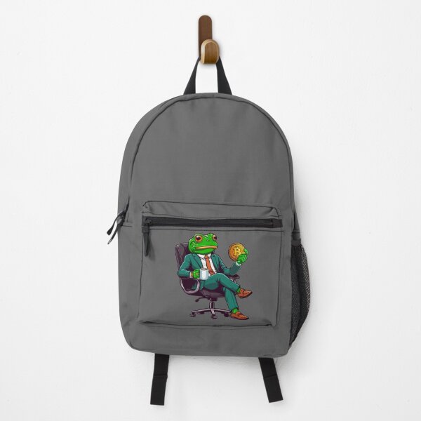Item preview, Business Frosch thinks about his next investment designed and sold by CryptoFunMerch.