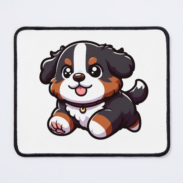 Item preview, Chibi Bernese Mountain Dog Running designed and sold by City0fDreams.