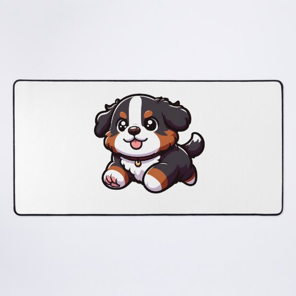 Item preview, Chibi Bernese Mountain Dog Running designed and sold by City0fDreams.