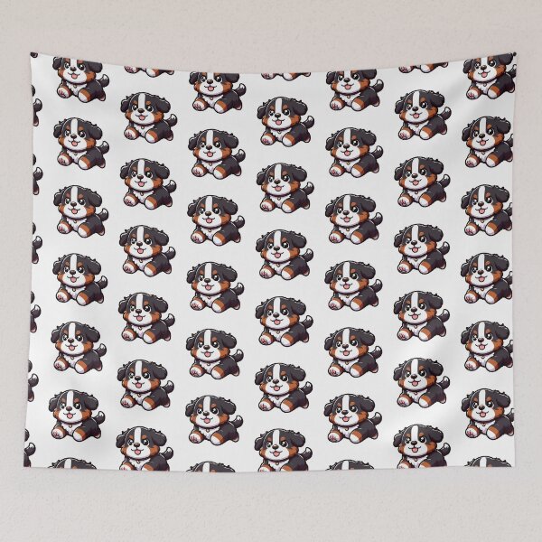 Item preview, Chibi Bernese Mountain Dog Running designed and sold by City0fDreams.