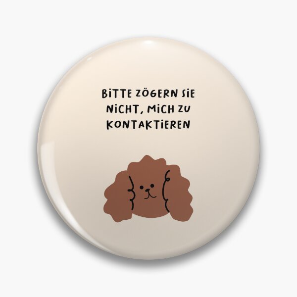 Item preview, Bitte zögern Sie nicht, mich zu kontaktieren | Playful Dog Breed - Cute Design designed and sold by RM-Journey.