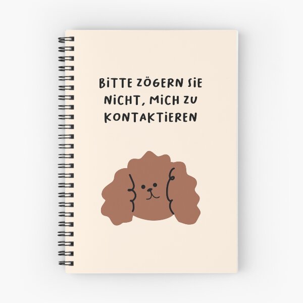 Item preview, Bitte zögern Sie nicht, mich zu kontaktieren | Playful Dog Breed - Cute Design designed and sold by RM-Journey.