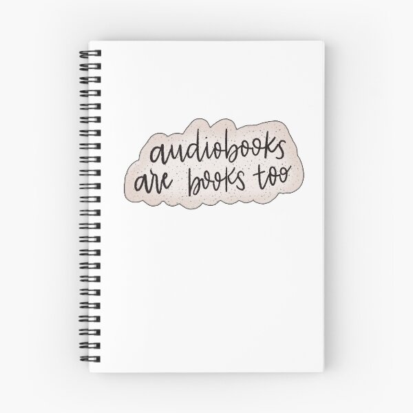 Item preview, Audiobooks are books too! designed and sold by Letteredbylacey.