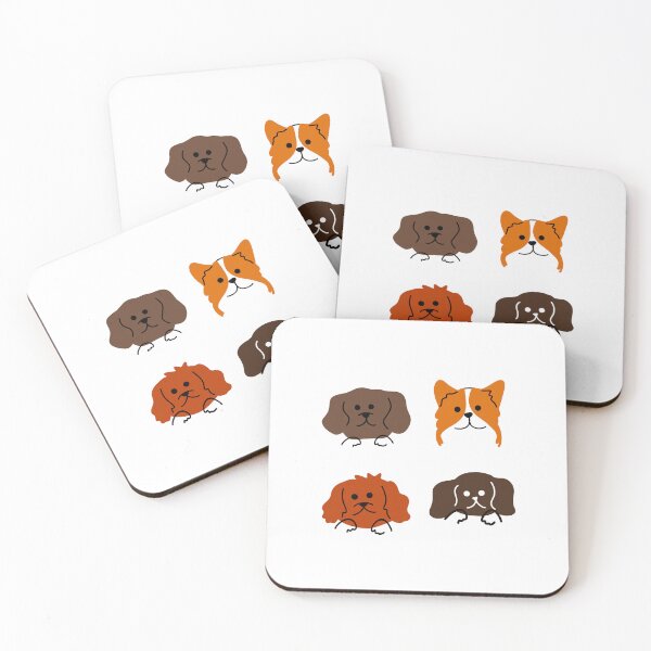 Item preview, Illustration of Cute Dog Breeds - Cartoon Style designed and sold by RM-Journey.