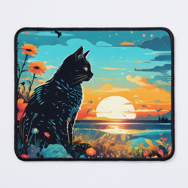 Item preview, Romantic Cat designed and sold by Crafted-AI.