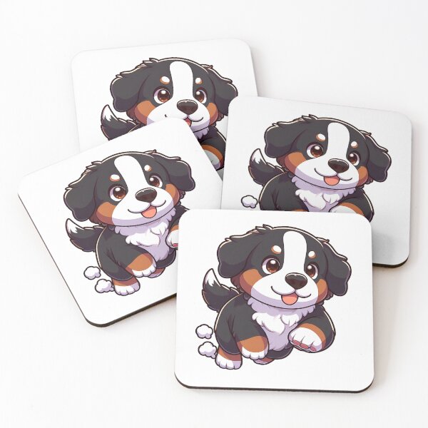 Item preview, Chibi Bernese Mountain Dog Running designed and sold by City0fDreams.