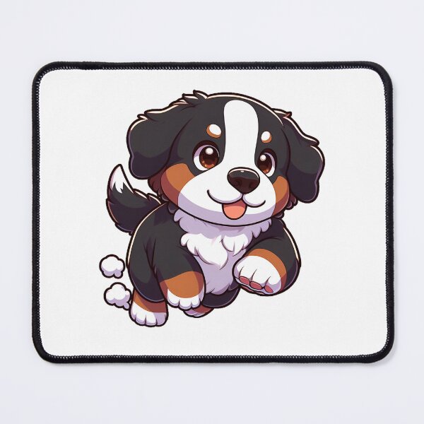 Item preview, Chibi Bernese Mountain Dog Running designed and sold by City0fDreams.