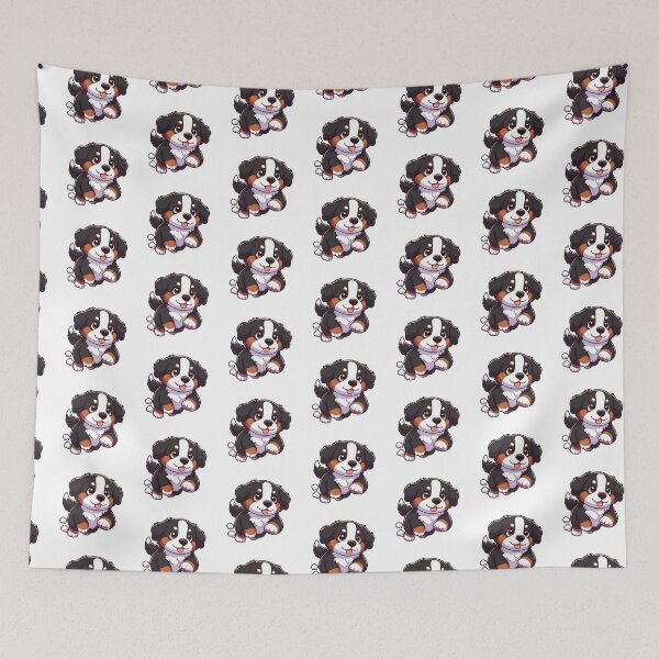 Item preview, Chibi Bernese Mountain Dog Running designed and sold by City0fDreams.