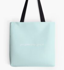 No Tears Left To Cry - Light Blue Tote Bag
