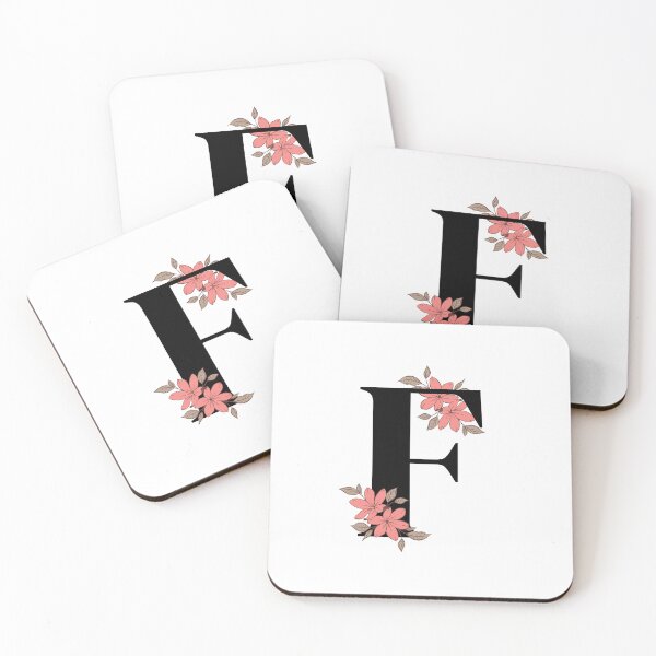 Item preview, Floral initial letter F designed and sold by Tenzeelaat.