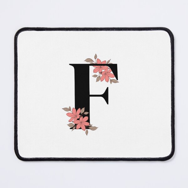 Item preview, Floral initial letter F designed and sold by Tenzeelaat.
