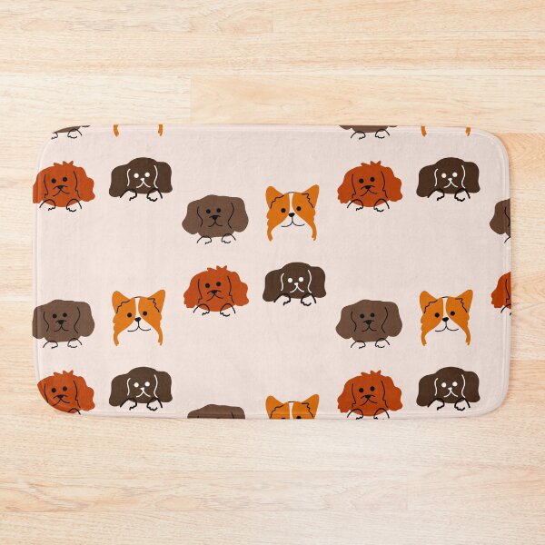 Item preview, Illustration of Cute Dog Breeds - Cartoon Style | Pink Pastel designed and sold by RM-Journey.