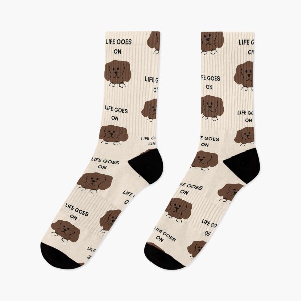 Item preview, Life goes on | Illustration of Cute Dog Breed designed and sold by RM-Journey.