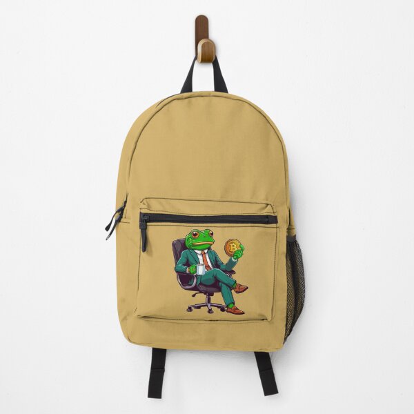 Item preview, Business Frosch thinks about his next investment designed and sold by CryptoFunMerch.