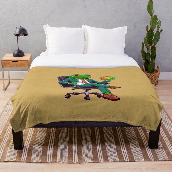 Item preview, Business Frosch thinks about his next investment designed and sold by CryptoFunMerch.