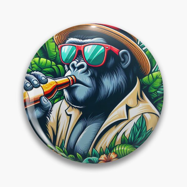 Item preview, Suave Gorilla: Tropical Holiday Vibes designed and sold by slavmod.