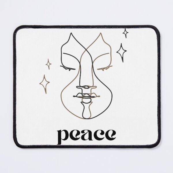 Item preview, Peace face minimalist aesthetic designed and sold by ElizabethCoelho.