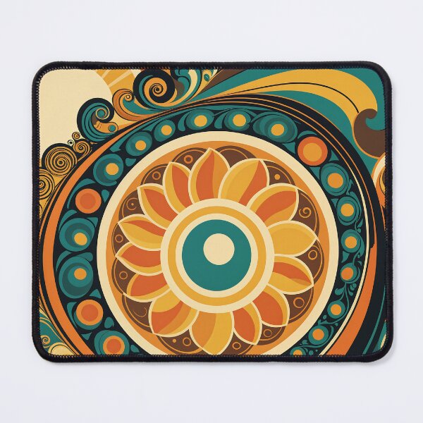 Item preview, Groovy Retro Vintage 70s Vibe flower Power designed and sold by Prints and Lifestyle.