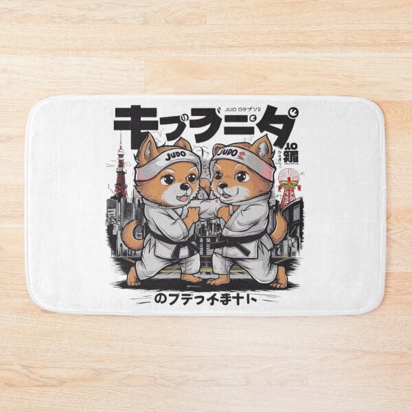 Item preview, pet anime  playing judo tokyo japan designed and sold by Loviness.
