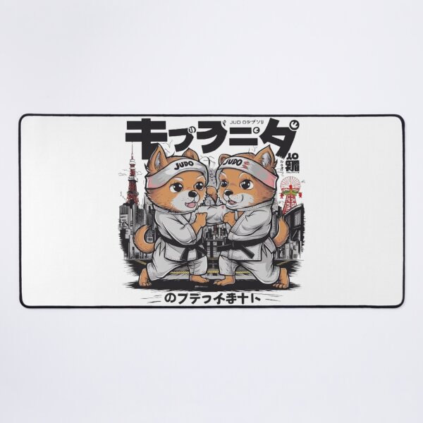 Item preview, pet anime  playing judo tokyo japan designed and sold by Loviness.