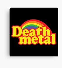 Death Metal Parody Canvas Print